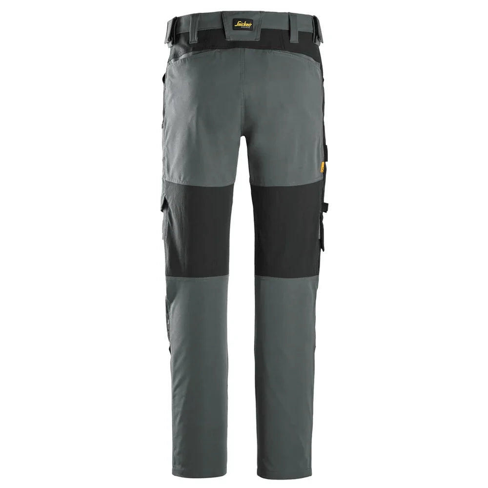 Snickers 6318 AllroundWork 4-Way Stretch Trousers Steel Grey