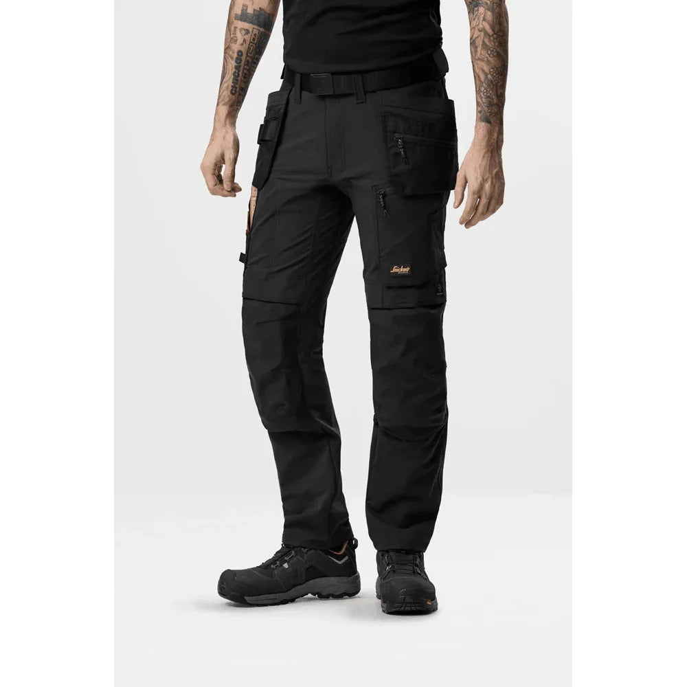Snickers 6218 AllroundWork Holster Pocket 4-Way Stretch Trousers Navy Blue