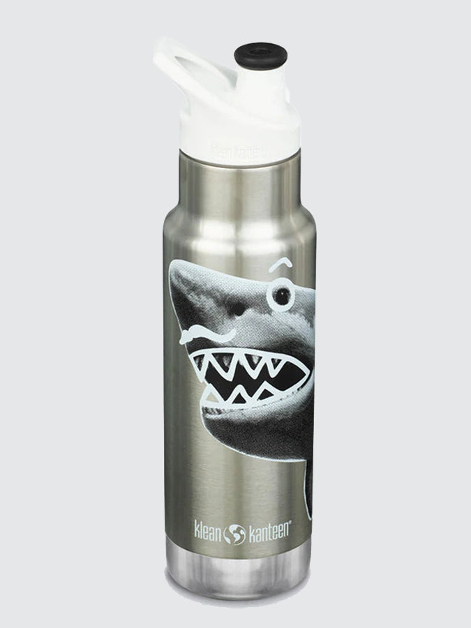 Klean Kanteen Kid Insulated Classic Sport Cap 12oz (355ml) Mr Shark