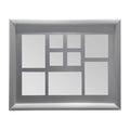 Silver 9 Photo Multi Photo Frame