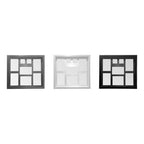 Silver 8 Multi Photo Frame
