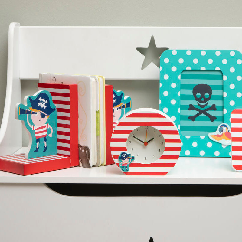 Pirate Themed Table Clock