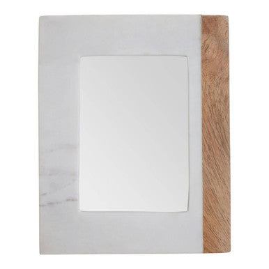 Marble and Mango Wood Large Photo Frame