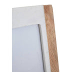 Marble and Mango Wood Large Photo Frame