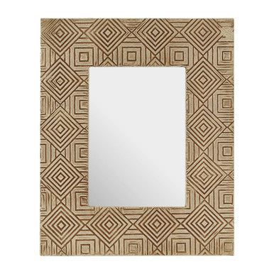 Tribal 5x7 Photo Frame in Antique Silver Finish