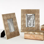 Tribal 4x6 Photo Frame in Antique Silver Finish