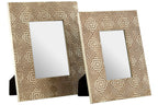 Tribal 4x6 Photo Frame in Antique Silver Finish