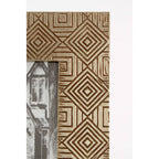 Tribal 4x6 Photo Frame in Antique Silver Finish