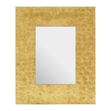 5x7 Gold Disc Photo Frame