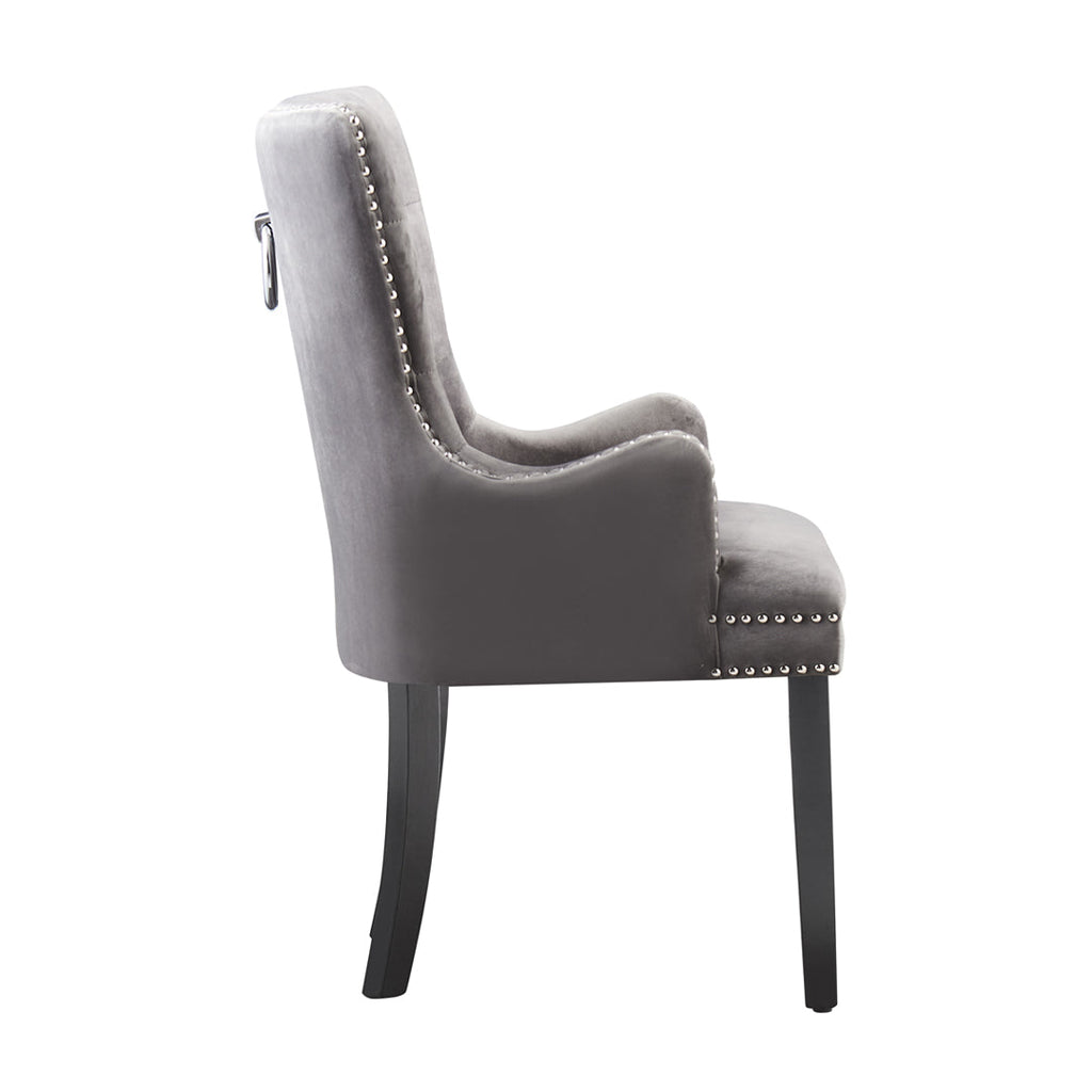 LUX Velvet Dining Chair (with armrests)