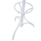 184cm White Finish Floor Standing Coat Stand