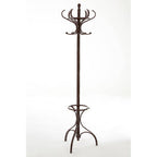 Mahogany Finish Floor Standing Coat Stand
