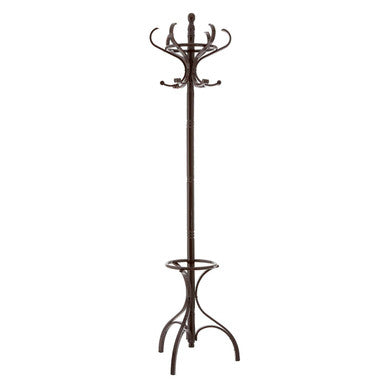 Mahogany Finish Floor Standing Coat Stand