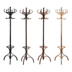 Mahogany Finish Floor Standing Coat Stand