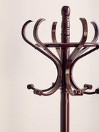 Mahogany Finish Floor Standing Coat Stand
