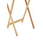 Natural Tropical Hevea Wood Folding Snack Table