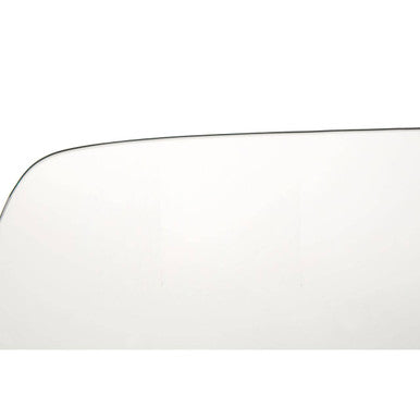 Clear Glass Square Dining Table with Silver Finish Legs