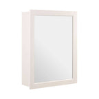 Mirrored Wall Cabinet With 2 Inner Shelves