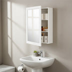 Mirrored Wall Cabinet With 2 Inner Shelves