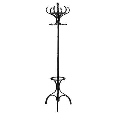 Black Finish Floor Standing Coat Stand