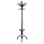 Black Finish Floor Standing Coat Stand