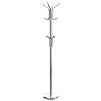 Floor Standing Chrome Coat Stand