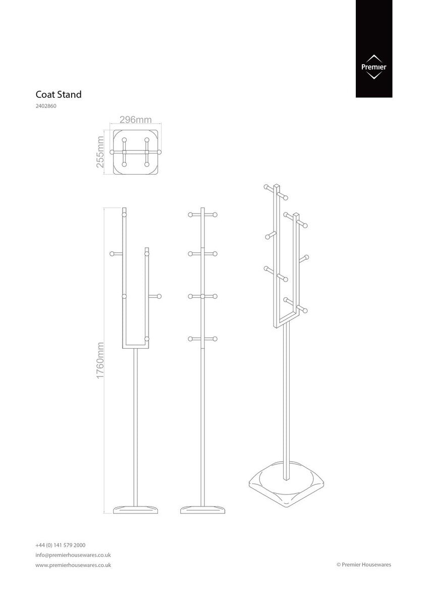 Ceramic Balls Coat Stand