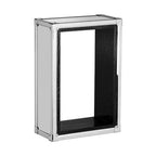 Crocodile Leather Effect Wall Cube Shelf