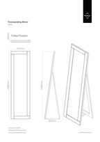 Bevelled Floor Mirror