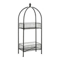 Black 2 Tier Stand