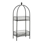 Black 2 Tier Stand