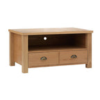 Natural Oak Veneer Effect Media Unit