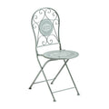 Smooth Grey Metal Chair
