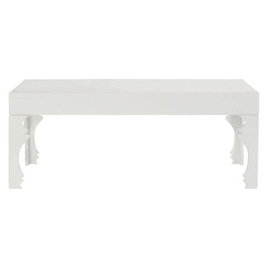 White High Gloss Finish Coffee Table