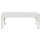 White High Gloss Finish Coffee Table