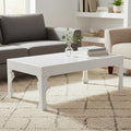 White High Gloss Finish Coffee Table