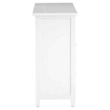 England White Wooden 6 Drawer Chest