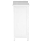 England White Wooden 6 Drawer Chest
