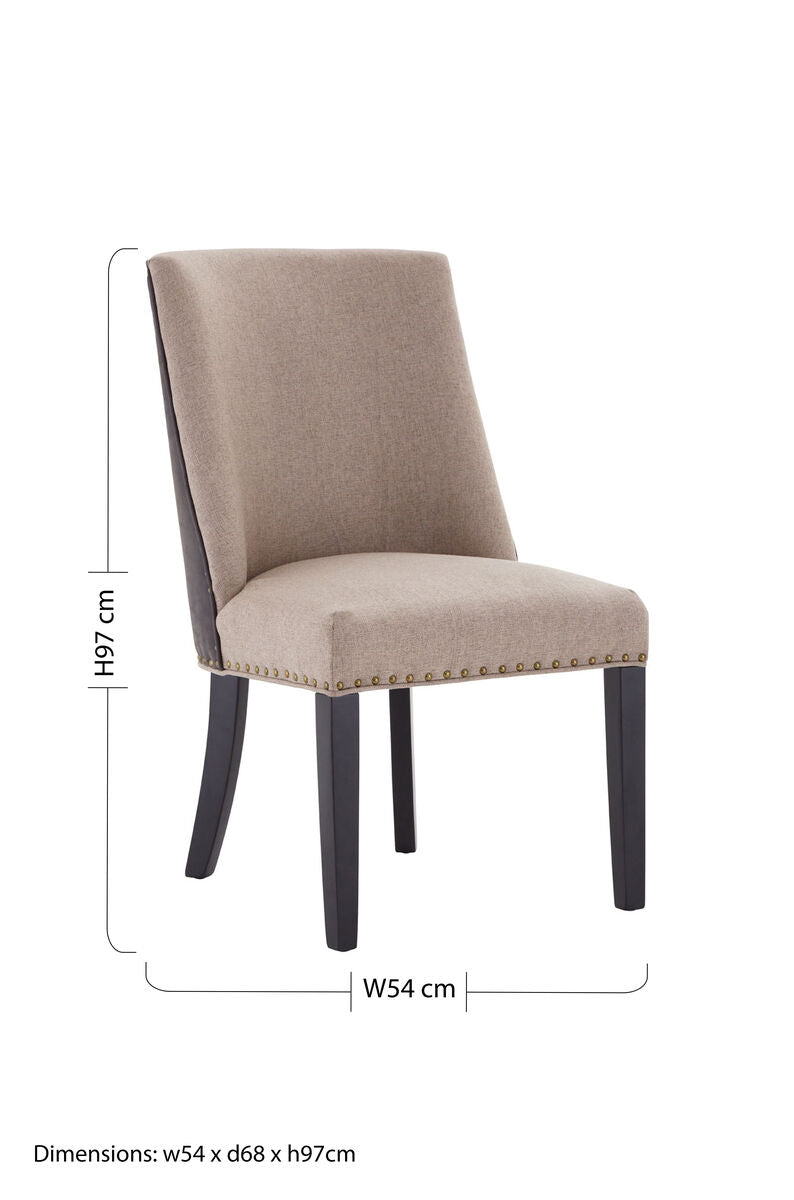 Beige Dining Chair