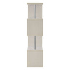 4 Tier White Gloss Shelf Unit