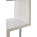4 Tier White Gloss Shelf Unit