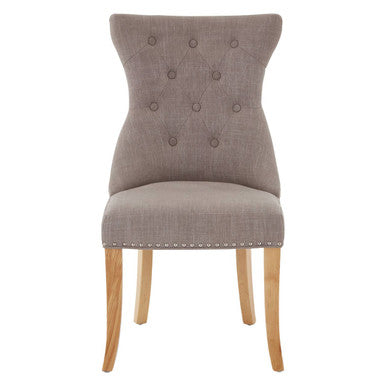 Mink Linen Dining Chair