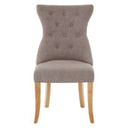 Mink Linen Dining Chair