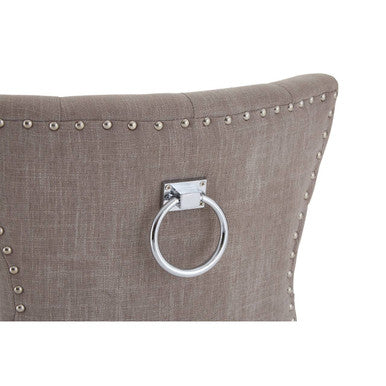 Mink Linen Dining Chair