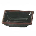Tenmoku Square Melamine Sauce Dish 3 oz/ 4" x 4" - Dozen