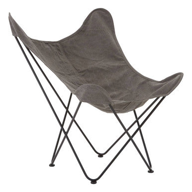 Grey Butterfly Chair