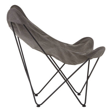 Grey Butterfly Chair