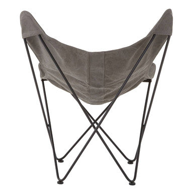 Grey Butterfly Chair