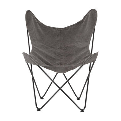 Grey Butterfly Chair
