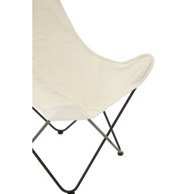 Ivory Butterfly Chair